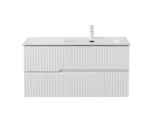 Мебель для ванной подвесная правосторонняя CEZARES DUET-N-1000-2C-SO-BL-R Bianco Lucido эмаль