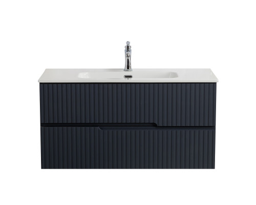Мебель для ванной подвесная CEZARES DUET-N-1000-2C-SO-GR-P Grafito