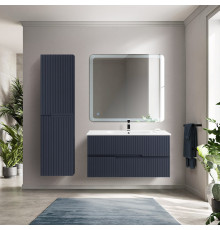 Мебель для ванной подвесная CEZARES DUET-N-1000-2C-SO-GR-P Grafito