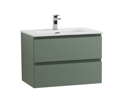 Тумба с раковиной подвесная BelBagno KRAFT-700-2C-SO-VO, 70 см, Еловый Матовый, раковина белая BB700ETL