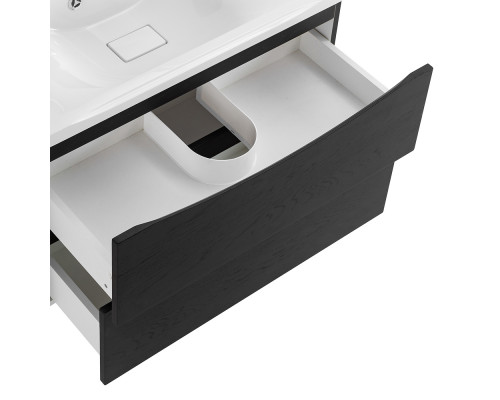 Тумба с раковиной подвесная BelBagno MARINO-800 Rovere Cioccolato Amaro, раковина  BB800/450-LV-MR-PR