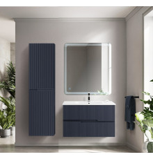 Мебель для ванной подвесная CEZARES DUET-N-800-2C-SO-GR-P Grafito