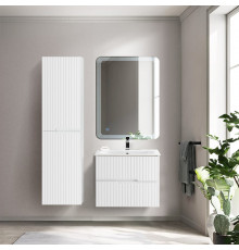 Мебель для ванной подвесная CEZARES DUET-N-700-2C-SO-BL Bianco Lucido эмаль