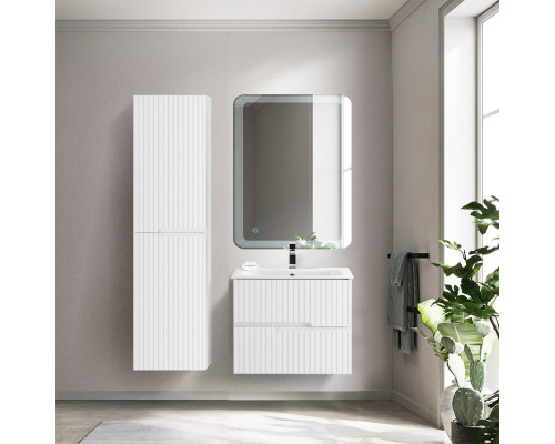 Мебель для ванной подвесная CEZARES DUET-N-700-2C-SO-BL Bianco Lucido эмаль