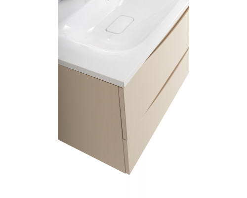 Тумба с раковиной подвесная BelBagno MARINO-800 Crema Opaco, раковина белая  BB800/450-LV-MR-FT