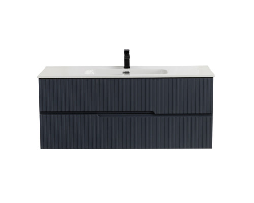 Мебель для ванной подвесная CEZARES DUET-N-1200-2C-SO-GR-P Grafito