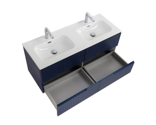 Мебель для ванной подвесная с четырьмя ящиками CEZARES DUET-N-1200-4C-SO-2-SPF-P Sapfiro