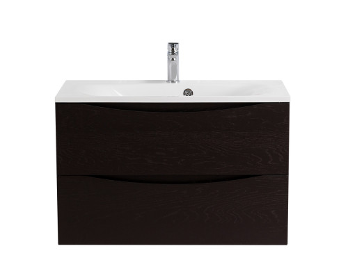 Тумба с раковиной подвесная BelBagno MARINO-800 Rovere Cioccolato Amaro, раковина  BB800/450-LV-MR-FT