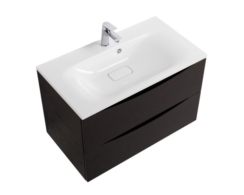 Тумба с раковиной подвесная BelBagno MARINO-800 Rovere Cioccolato Amaro, раковина  BB800/450-LV-MR-FT