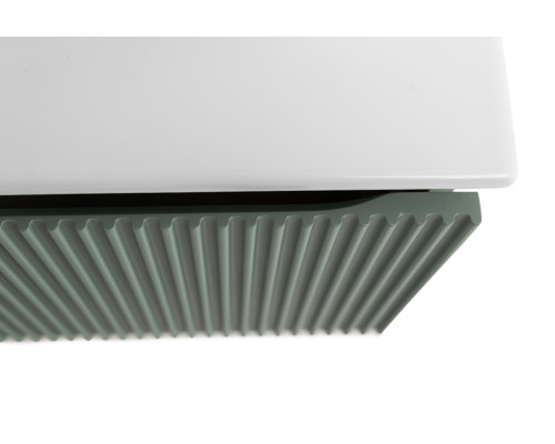 Тумба с раковиной подвесная 80 см, BelBagno UNO-800-1C-SO-VO Еловый матовый, раковина белая BB-8099-80