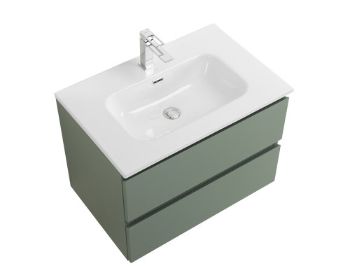 Тумба с раковиной подвесная BelBagno KRAFT-700-2C-SO-VO, 70 см, Еловый Матовый, раковина белая BB700ETL