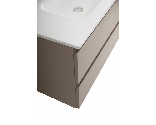 Тумба с раковиной подвесная BelBagno KRAFT-1000-2C-SO-CO, 100 см, Бежевый Матовый, раковина белая BB1000ETL