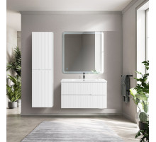 Мебель для ванной подвесная CEZARES DUET-N-900-2C-SO-BL Bianco Lucido эмаль
