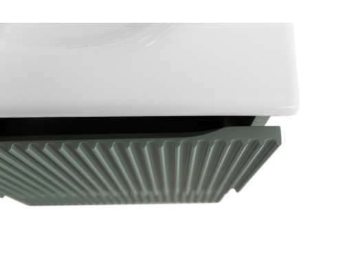 Тумба с раковиной подвесная 70 см, BelBagno UNO-MINI-700-2C-SO-VO Еловый матовый, раковина белая BB-8099-3-70