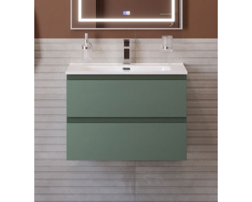 Тумба с раковиной подвесная BelBagno KRAFT-600-2C-SO-VO, 60 см, Еловый Матовый, раковина белая BB600ETL