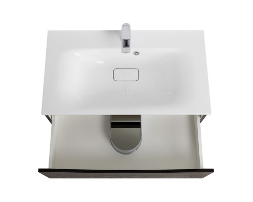 Тумба с раковиной подвесная BelBagno MARINO-800 Rovere Cioccolato Amaro, раковина  BB800/450-LV-MR-FT