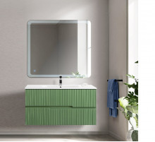 Мебель для ванной подвесная CEZARES DUET-N-800-2C-SO-PS-P Фисташковый Софт