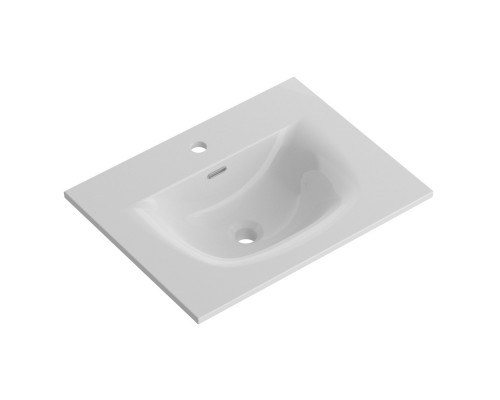 Тумба с раковиной подвесная 70 см, BelBagno UNO-700-2C-SO-AO Голубой матовый, раковина белая BB-8099-70