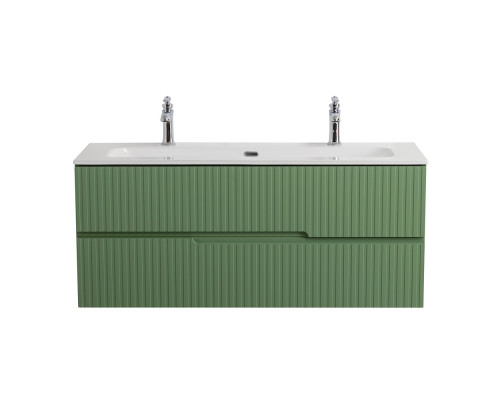 Мебель для ванной подвесная CEZARES DUET-N-1200-2C-SO-PS-P Фисташковый Софт