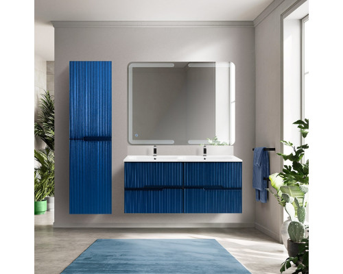 Мебель для ванной подвесная с четырьмя ящиками CEZARES DUET-N-1200-4C-SO-2-SPF-P Sapfiro