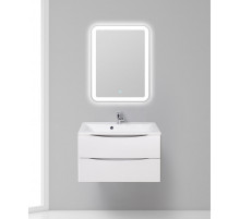 Тумба с раковиной подвесная BelBagno MARINO-800 Bianco Opaco, раковина белая BB800/450-LV-MR-AST