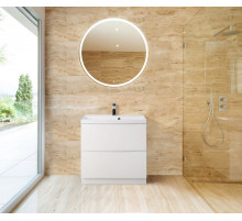 Тумба с раковиной напольная BelBagno MARINO-700 Bianco Lucido, раковина белая