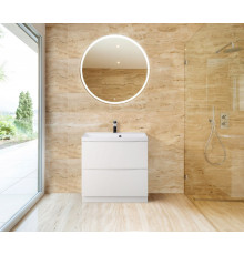 Тумба с раковиной напольная BelBagno MARINO-700 Bianco Lucido, раковина белая