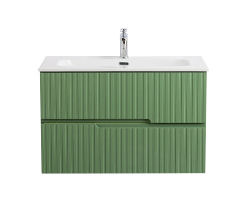 Мебель для ванной подвесная CEZARES DUET-N-800-2C-SO-PS-P Фисташковый Софт