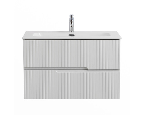 Мебель для ванной подвесная CEZARES DUET-N-800-2C-SO-FBS-P Ясень белый Софт