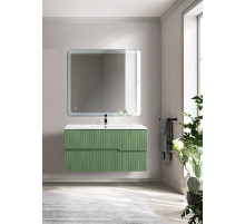 Мебель для ванной подвесная CEZARES DUET-N-1000-2C-SO-PS-P Фисташковый Софт