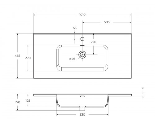 Тумба с раковиной подвесная BelBagno KRAFT-1000-2C-SO-CO, 100 см, Бежевый Матовый, раковина белая BB1000ETL