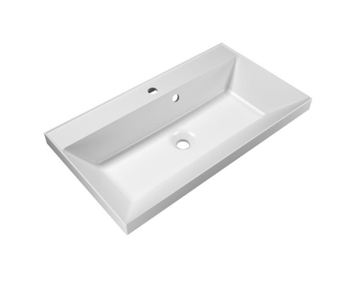 Тумба с раковиной подвесная BelBagno MARINO-800 Capucino Lucido, раковина белая BB800/450-LV-MR-AST