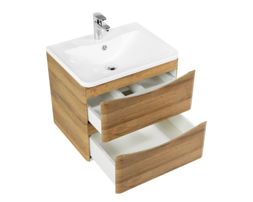 Мебель для ванной BelBagno ACQUA-700 Rovere Rustico, ACQUA-700-2C-SO-RR/BB700/455-LV-MR-ALR