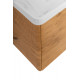 Подвесная тумба с раковиной Belbagno DUE 60 см Rovere Nature DUE-600-2C-SO-RN-P + BB-8076-3-60