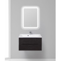 Тумба с раковиной подвесная BelBagno MARINO-800 Rovere Cioccolato Amaro, раковина белая BB800/450-LV-MR-AST