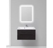 Тумба с раковиной подвесная BelBagno MARINO-800 Rovere Cioccolato Amaro, раковина белая BB800/450-LV-MR-AST