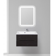 Тумба с раковиной подвесная BelBagno MARINO-800 Rovere Cioccolato Amaro, раковина белая BB800/450-LV-MR-AST