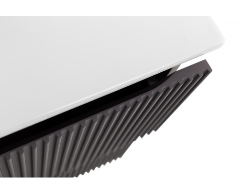 Тумба с раковиной подвесная 120 см, BelBagno UNO-1200-2C-SO-GSO Темно-Серый матовый, раковина белая BB-8099-120