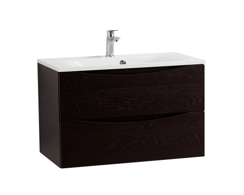 Тумба с раковиной подвесная BelBagno MARINO-800 Rovere Cioccolato Amaro, раковина  BB800/450-LV-MR-FT