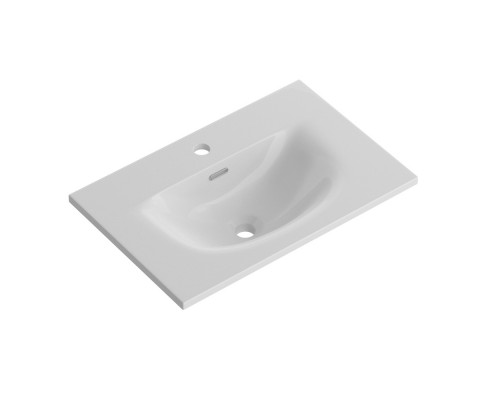 Тумба с раковиной подвесная 50 см, BelBagno UNO-MINI-500-2C-SO-VO Еловый матовый, раковина белая BB-8099-3-50