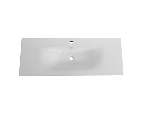 Тумба с раковиной подвесная 120 см, BelBagno UNO-1200-2C-SO-BO Bianco Opaco, раковина белая BB-8099-120