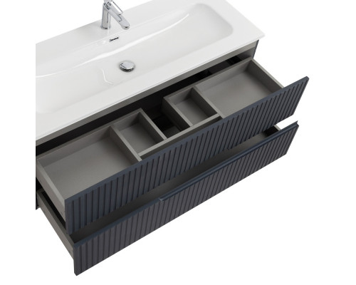 Мебель для ванной подвесная CEZARES DUET-N-1200-2C-SO-GR-P Grafito
