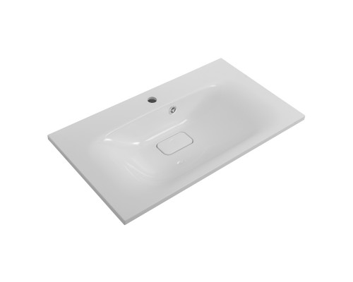 Тумба с раковиной подвесная BelBagno MARINO-800 Rovere Moro, раковина белая BB800/450-LV-MR-FT