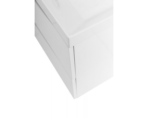 Тумба с раковиной подвесная BelBagno MARINO-600 Bianco Opaco, раковина белая