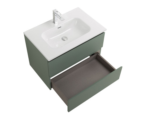 Тумба с раковиной подвесная BelBagno KRAFT-600-2C-SO-VO, 60 см, Еловый Матовый, раковина белая BB600ETL