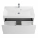 Тумба с раковиной напольная BelBagno MARINO-800 Bianco Lucido, раковина белая BB800/450-LV-MR-PR