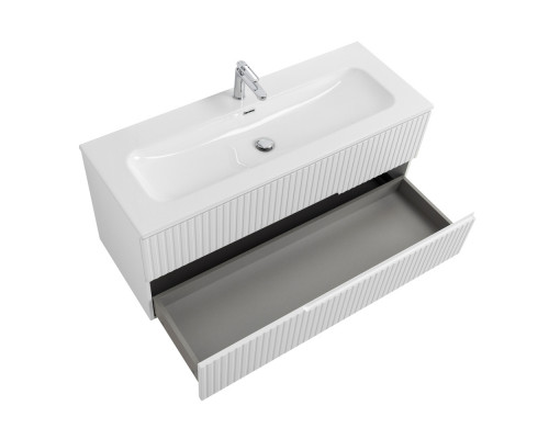 Мебель для ванной подвесная CEZARES DUET-N-1200-2C-SO-BL Bianco Lucido эмаль