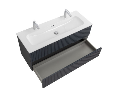 Мебель для ванной подвесная CEZARES DUET-N-1200-2C-SO-GR-P Grafito