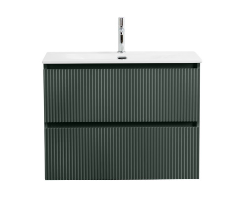 Тумба с раковиной подвесная 70 см, BelBagno UNO-MINI-700-2C-SO-VO Еловый матовый, раковина белая BB-8099-3-70