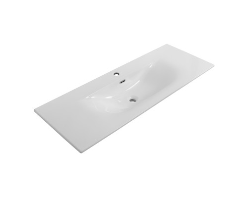 Тумба с раковиной подвесная 120 см, BelBagno UNO-1200-2C-SO-GSO Темно-Серый матовый, раковина белая BB-8099-120